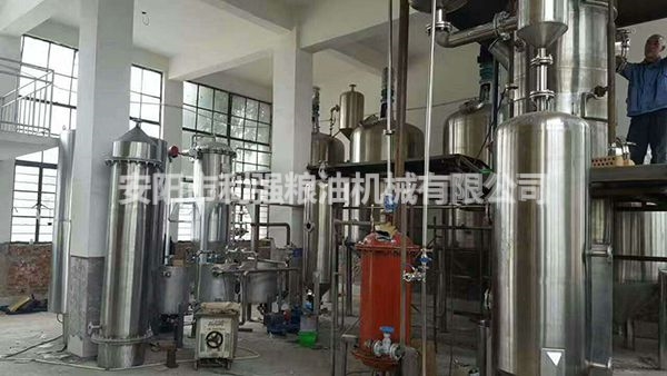 50噸動物油物理精煉成套設備