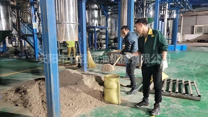 脫色過濾廢白土