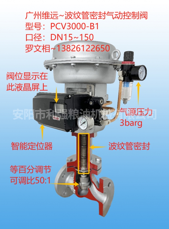 氣動薄膜調節閥